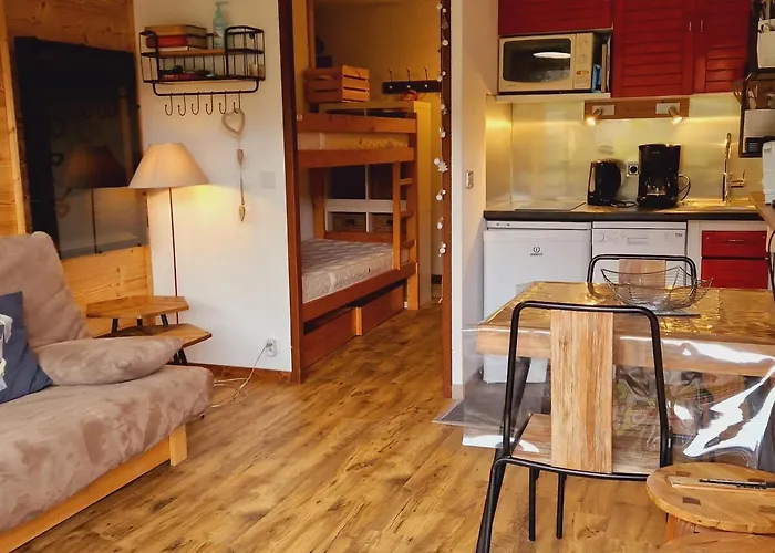 Cosy Pour 4 Pers., Proche Pistes Et Commerces, Aime-la-plagne - Fr-1-755-10